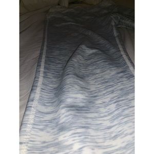 White/space dye leggings